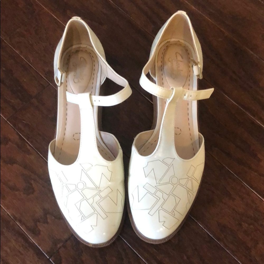 Patent Leather T Strap